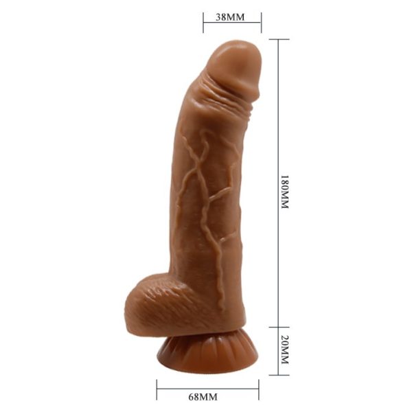 DILDO BEAUTIFUL ANGELO 7.8"