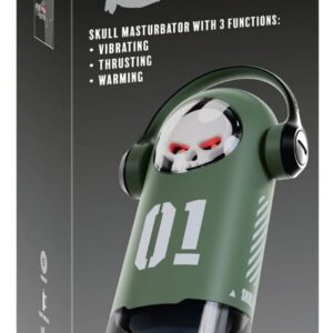 SKULL Masturbator with 3 Functions