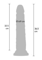 Deluxe Dual Density Dong TPE 26 cm