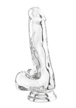 Clear Dildo TPE 16 cm