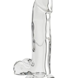 Clear Dildo TPE 18 cm