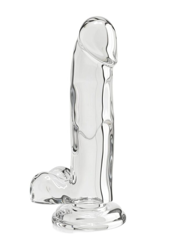 Clear Dildo TPE 18 cm
