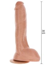 Extreme XXXL Dildo PVC 34 cm