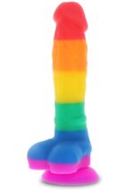 Rainbow Lover Dildo 18 cm