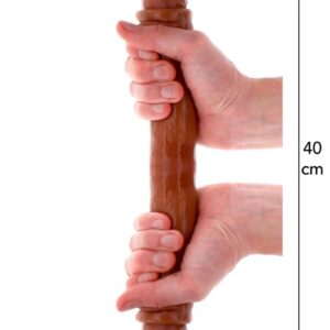 Foreskin Double Dong Silicone 40 cm