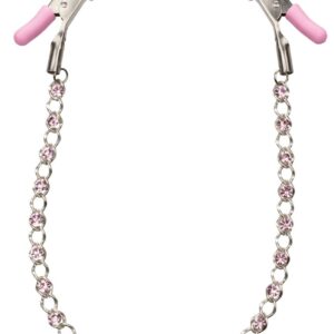 Crystal Chain Nipple Clamps