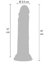 Realistic Dong Liquid Silicone 19 cm