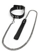 Croc-Embossed Collar & Leash
