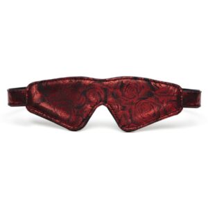 Reverse PU Leather Blindfold