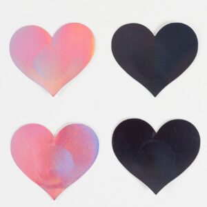 Heart Nipple Pasties 2 Pair