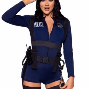 Flirty Cop Romper